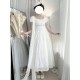 Miss Point The Era Of Light Clothing Empire Waist Deluxe Short and Long One Piece(Reservation/Full Payment Without Shipping)